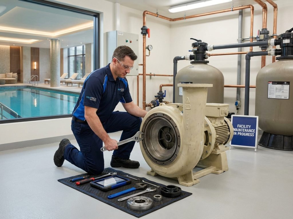Hotel Pool Pump Maintenance