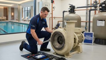 Hotel Pool Pump Maintenance